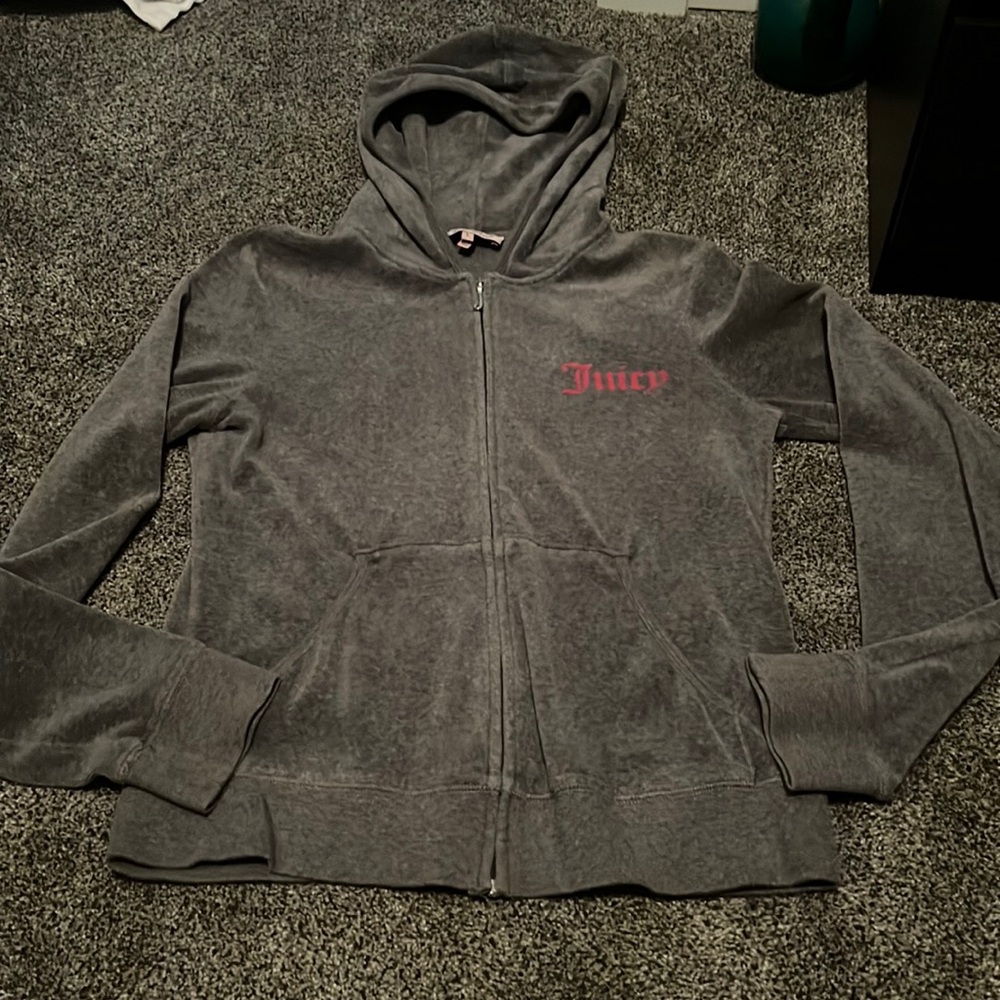 Juicy couture velour hoodie